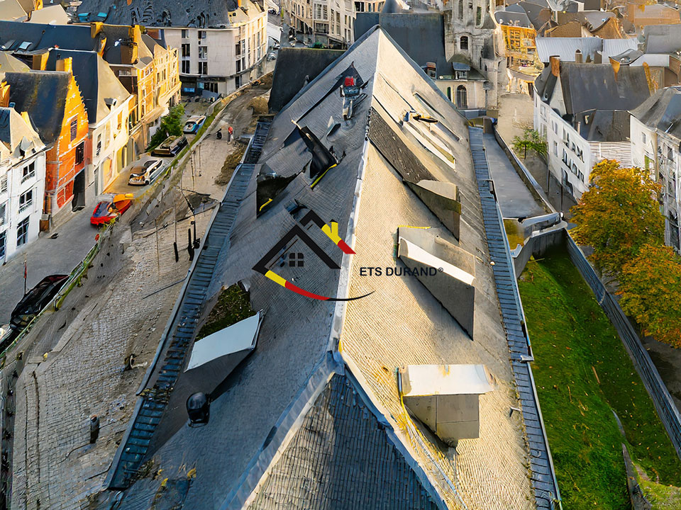 Réparation de toiture, installation et rénovation à Namur